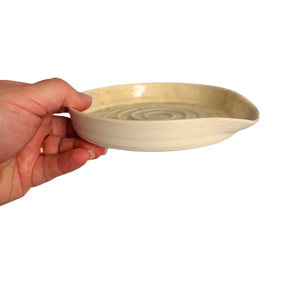 POTTERESS BY ALICIA - Spoon Rest - Blue Splash