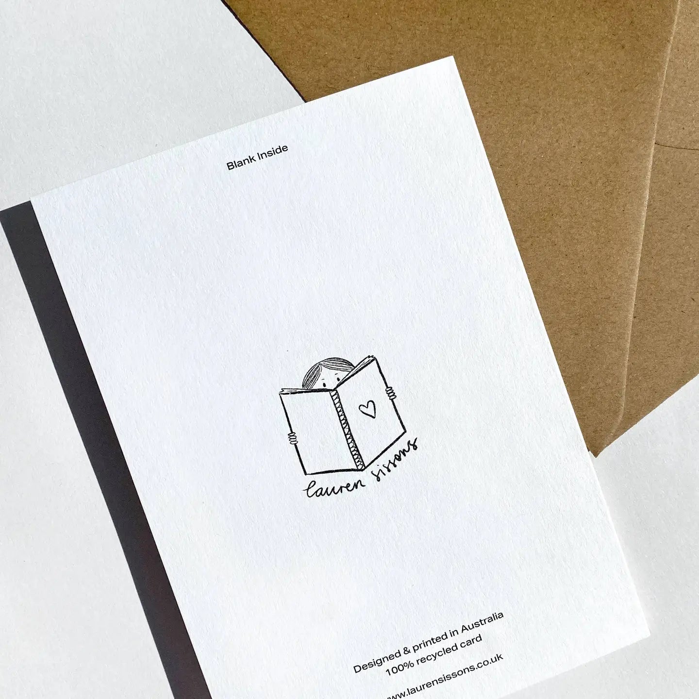 LAUREN SISSONS STUDIO- "Feel Better Soon" - Blank Greeting Card