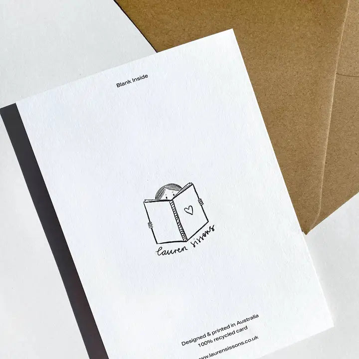 LAUREN SISSONS STUDIO- "Make A Wish" Birthday Card