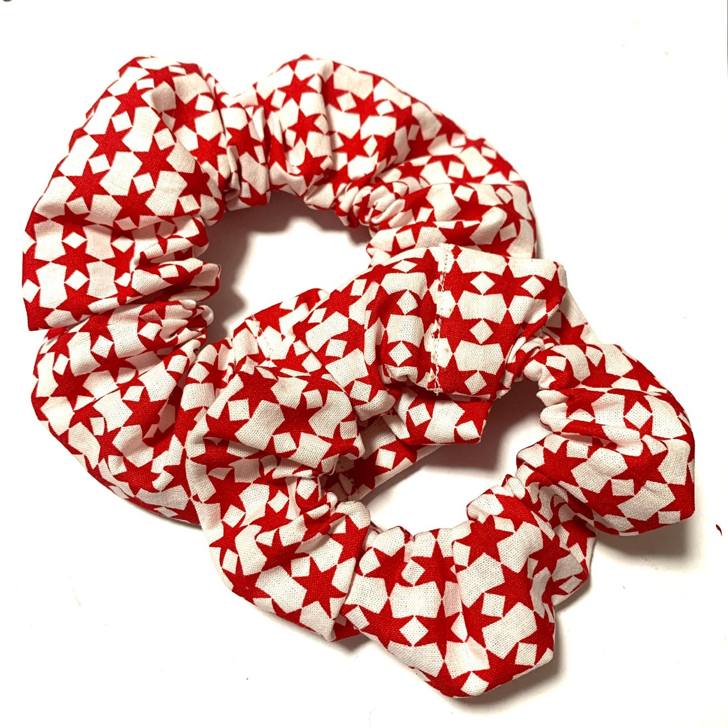MUMMA WHOOPEE - Jumbo "Christmas Stars" Christmas Scrunchies