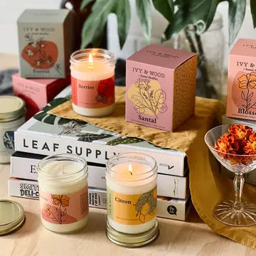 IVY & WOOD - Homebody Collection: Santal Room Reed Diffuser