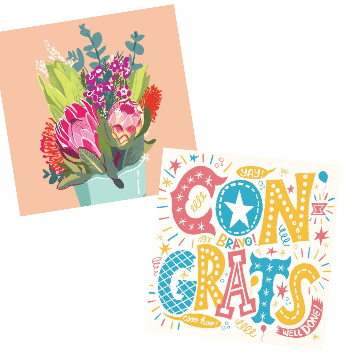 NUOVO - "Congrats" SMALL GREETING CARD