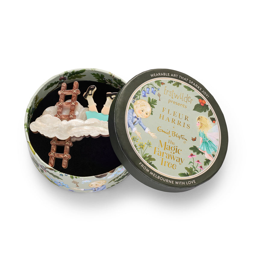 ERSTWILDER - "Onto the Next Land!" Brooch - Fleur Harris x Enid Blyton - THE MAGIC FARAWAY TREE