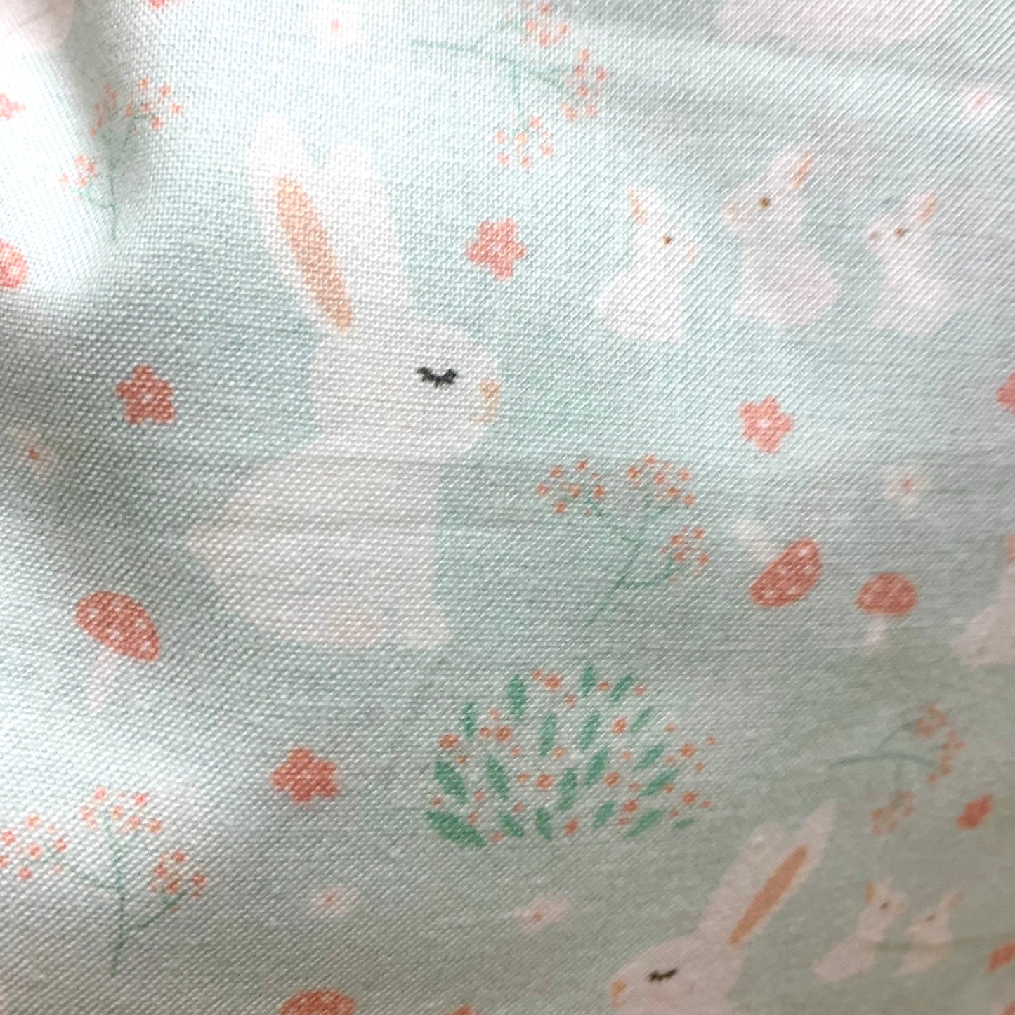 THIS BIRD HAS FLOWN - Pastel Bunnies- MEDIUM JUMBO SCRUNCHIE HEADBAND