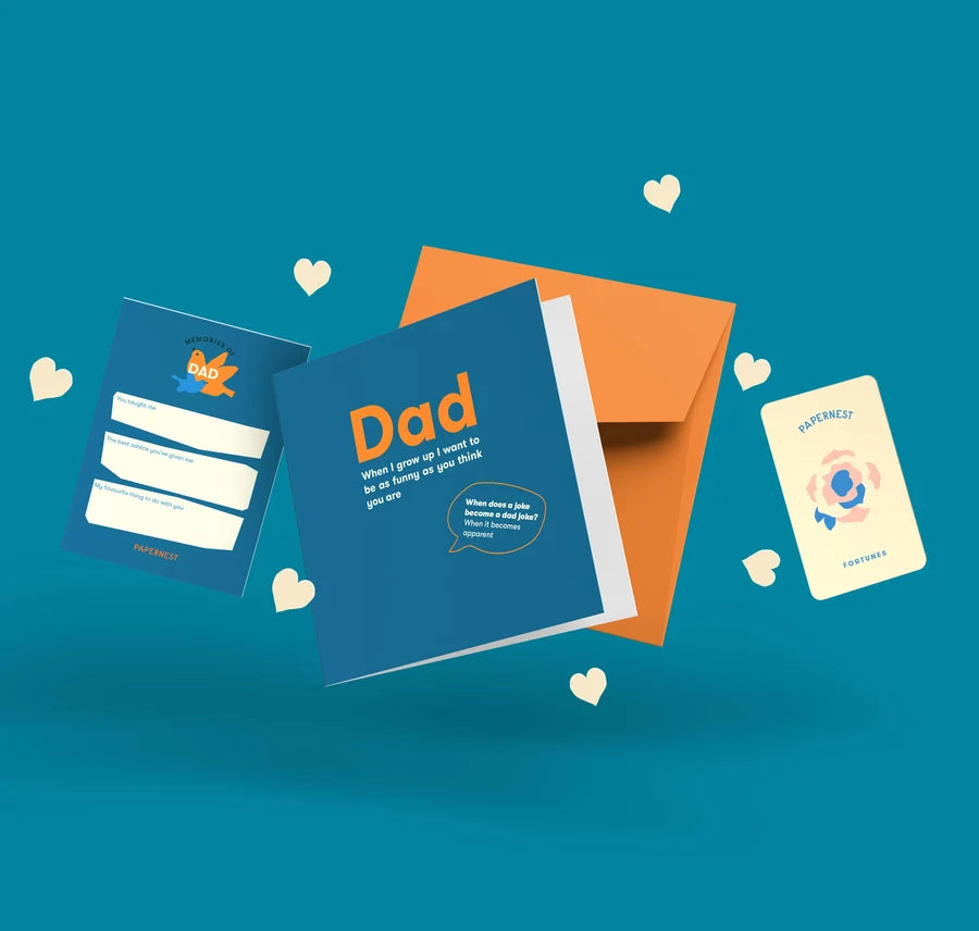 PAPERNEST - Dad When I Grow Up I Want to Be As Funny As You Think You Are - Greeting Card Father's Day
