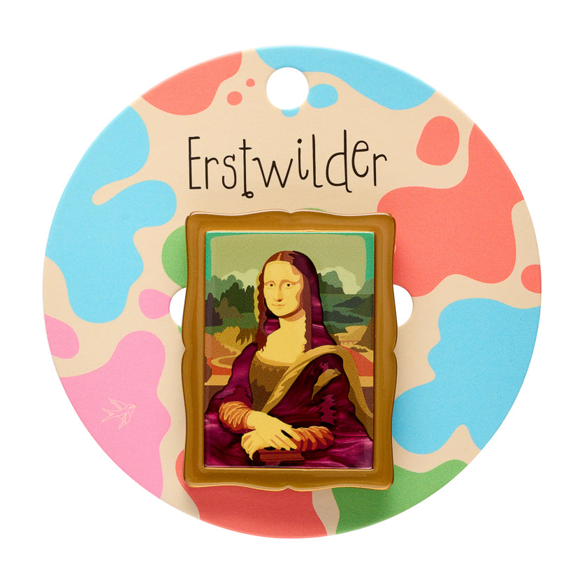 ERSTWILDER - "Da Vinci" Simplified Mini Brooch - ARTS AND CRAFTS PART 2