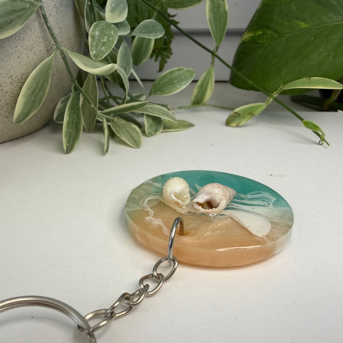 BRENDA STONE ART - Resin Ocean Keyring 2