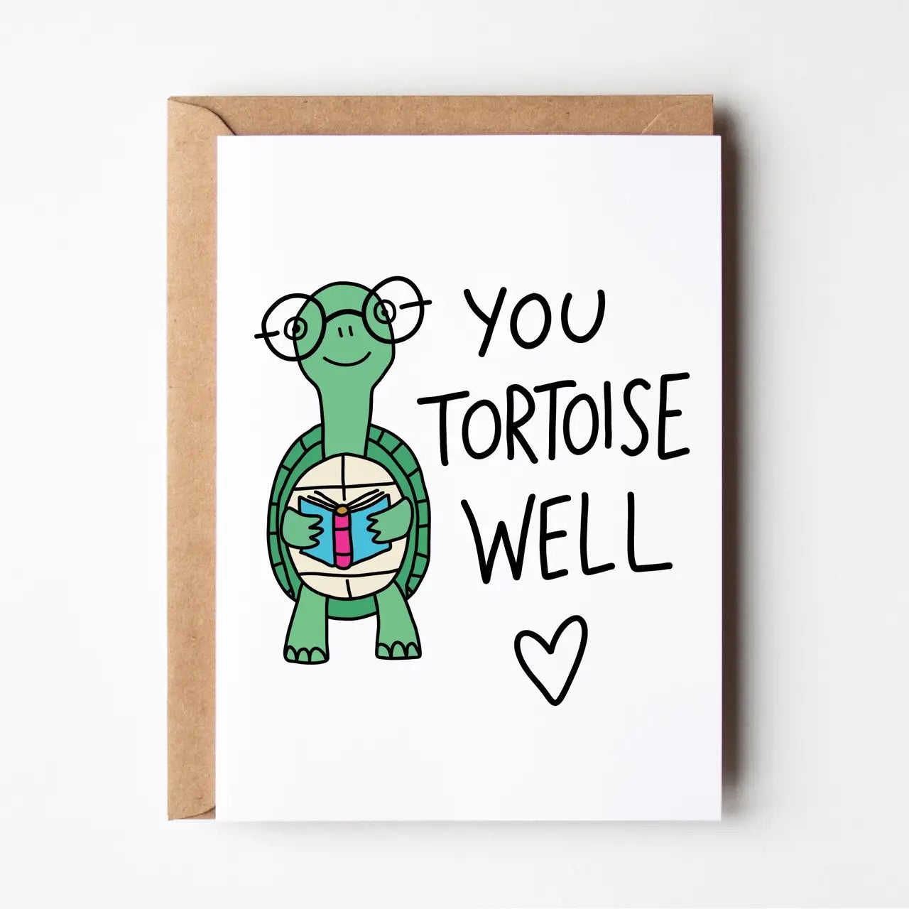 FRIENDS OF HENRY - "TORTOISE WELL" - Greeting Card