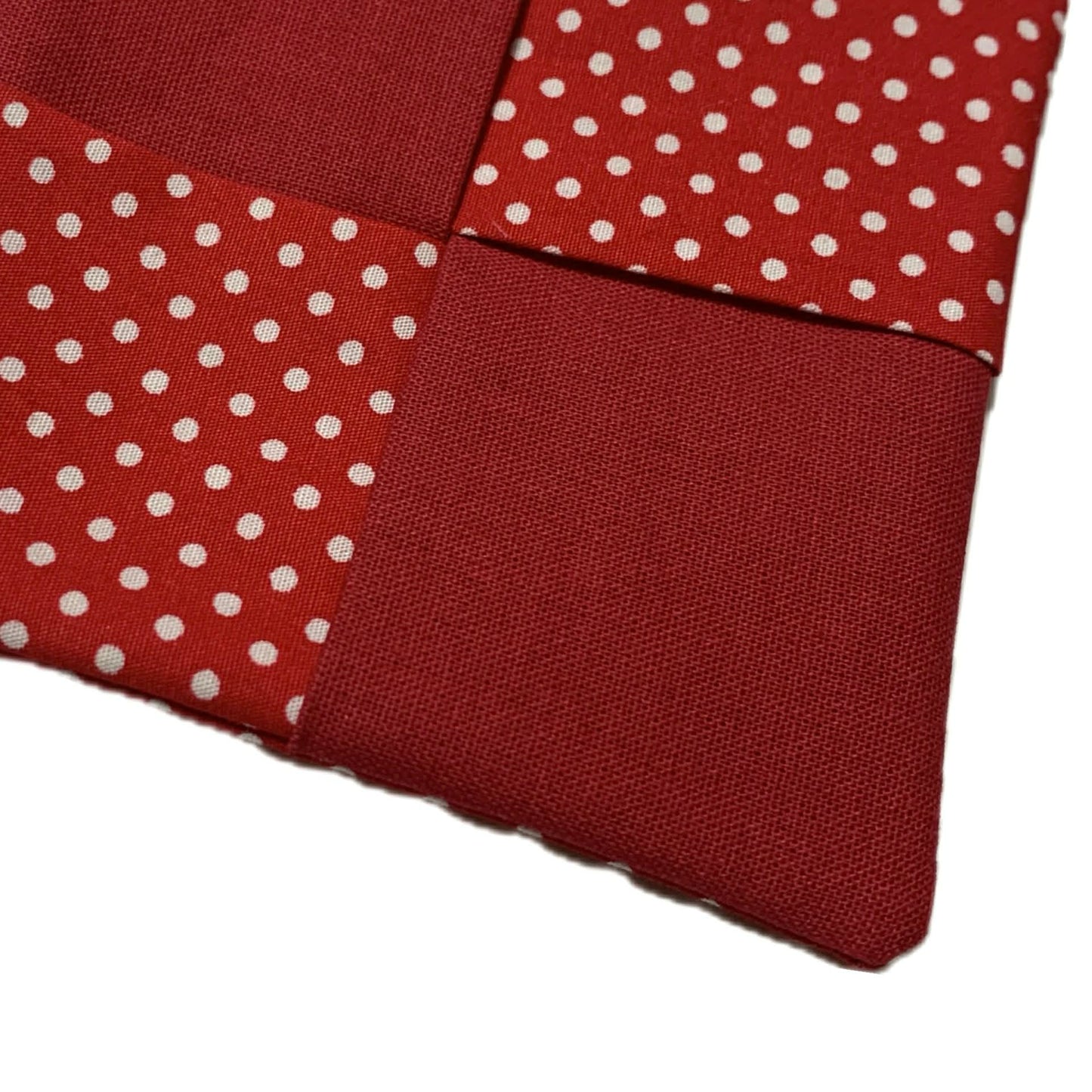 MUMMA WHOOPEE- SINGLE WINE GLASS SLIPPER/COASTERS- Dark Red & Spotty Red
