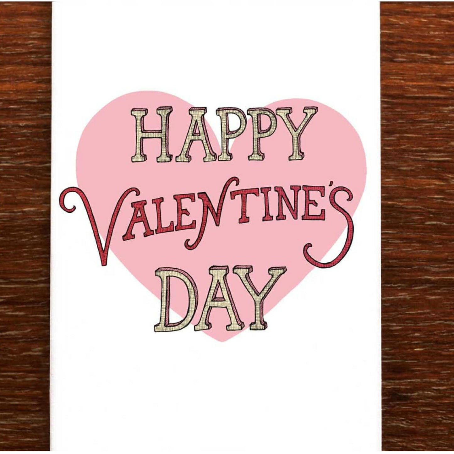 The Nonsense Maker- Happy Valentines Day - Greeting card