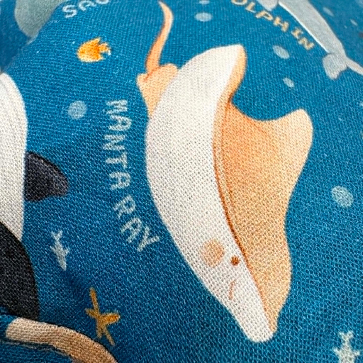 Teacups n Quilts - Baby Sea World Fabric Hat - Kids Size Small