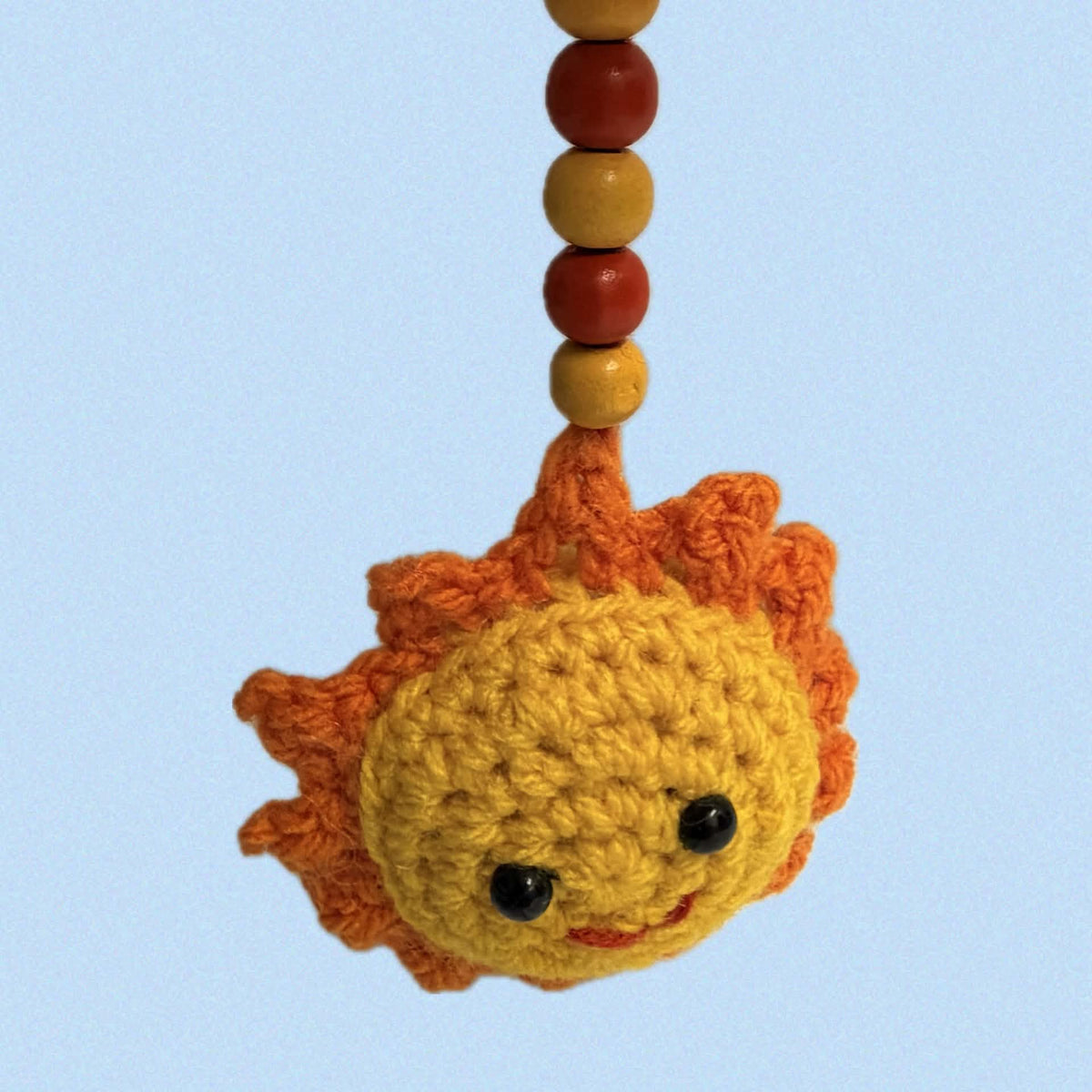 BEAKNITS- CROCHETED WHIRLY TWIRLER - Sunshine