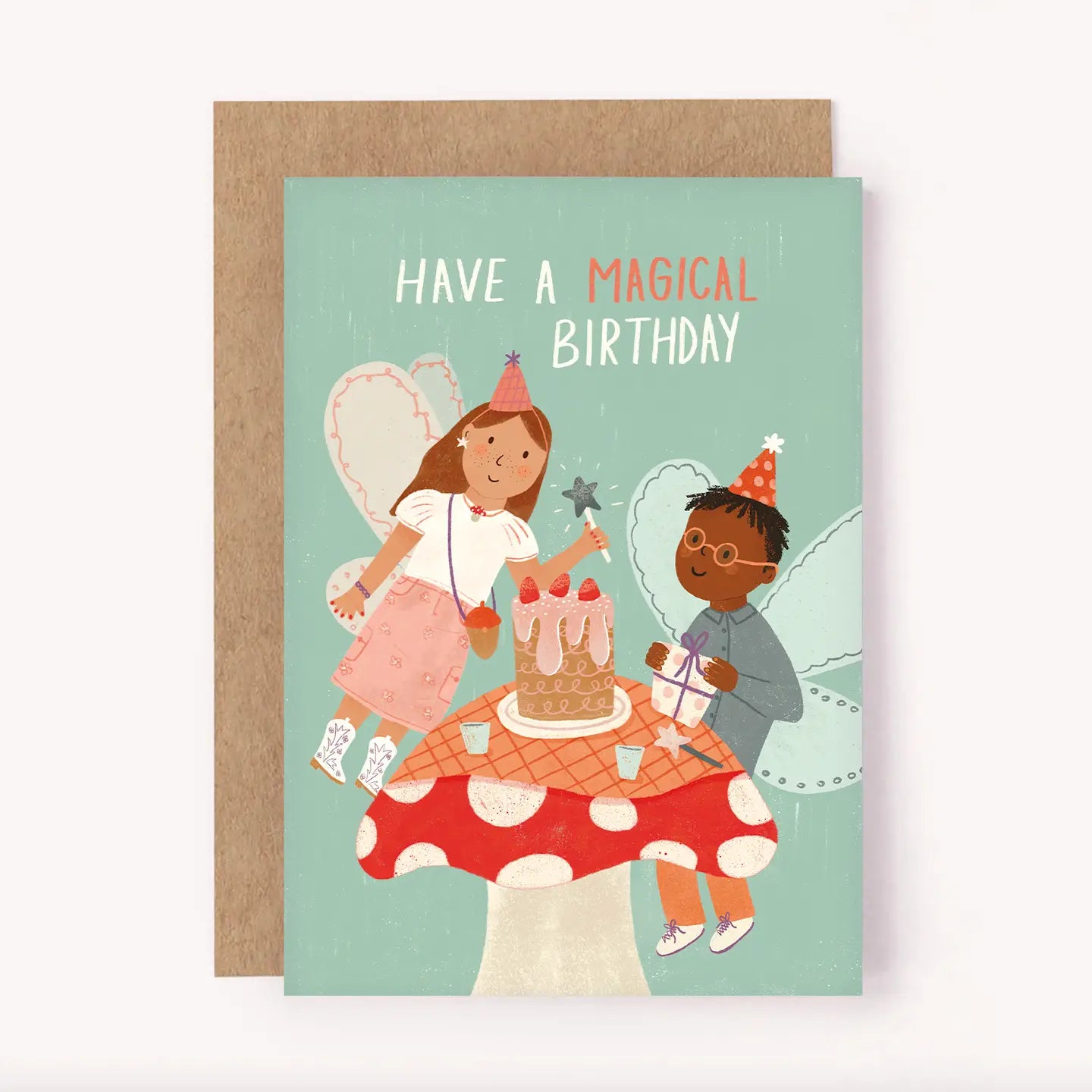 LAUREN SISSONS STUDIO- "Have a Magical Birthday" - Blank Greeting Card