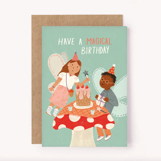 LAUREN SISSONS STUDIO- "Have a Magical Birthday" - Blank Greeting Card