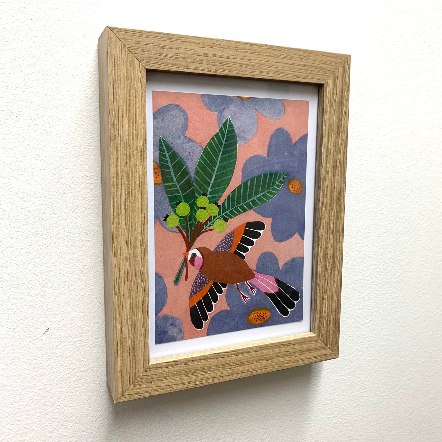 AHD PAPER CO - "Birdsong" - Framed Image
