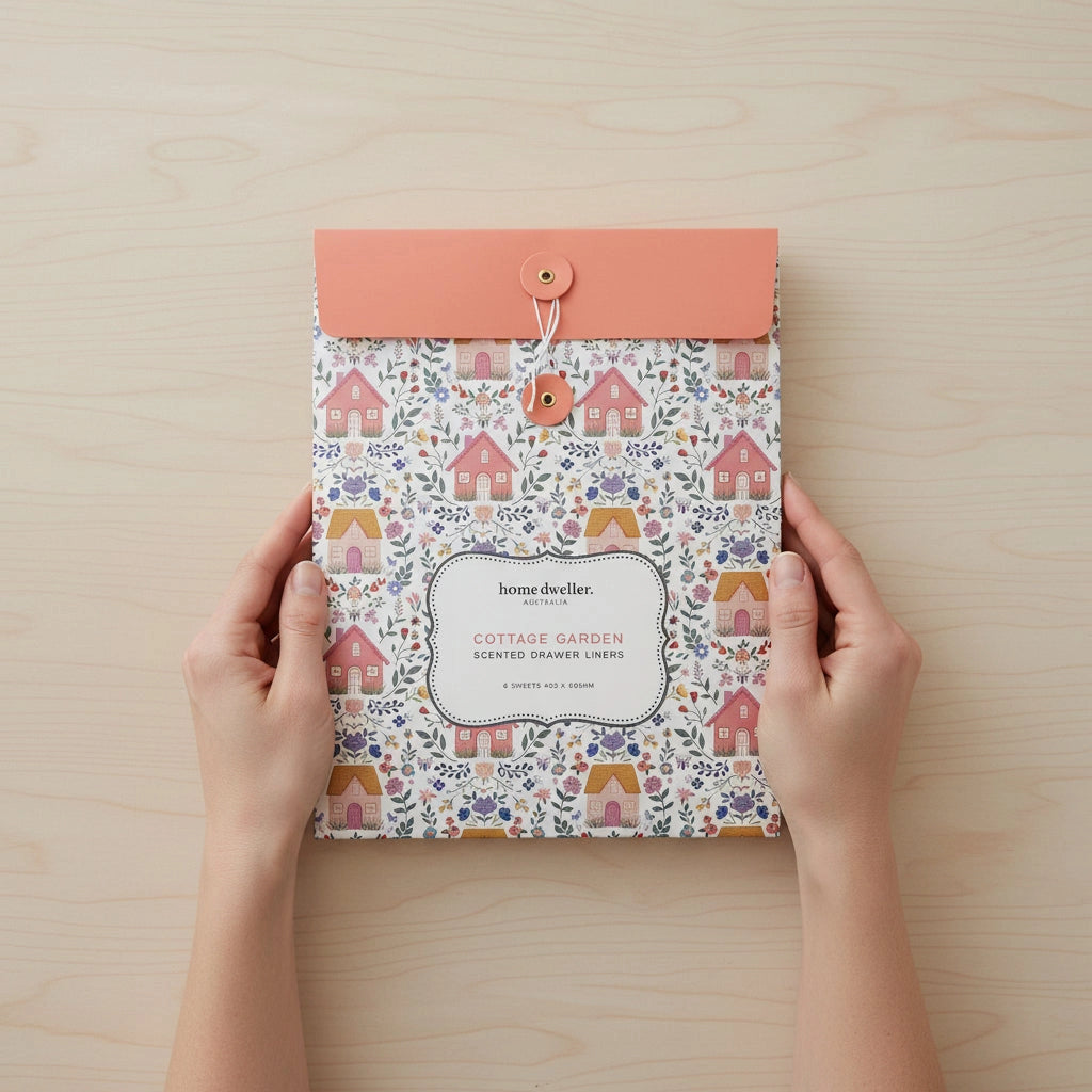 HOME DWELLER - Scented Drawer Liners - Cottage Garden