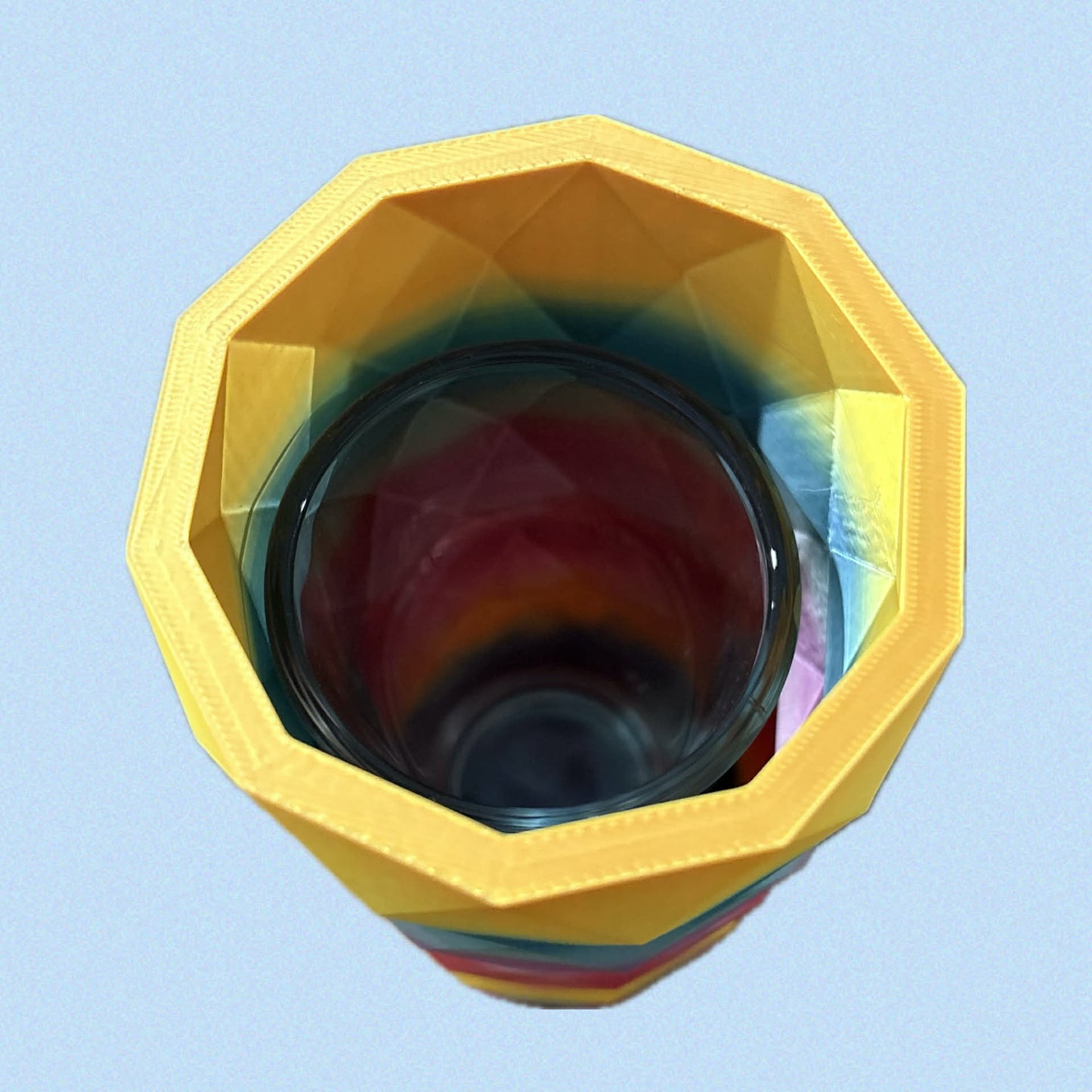 DWAYNSKI.3D - "Yadjin" Vase - Rainbow