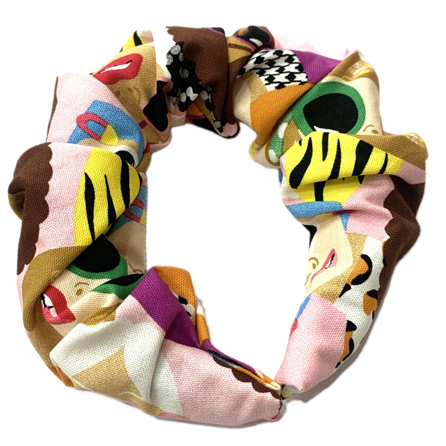 THIS BIRD HAS FLOWN -  JUMBO SCRUNCHIE HEADBANDS- "Girl Gang"