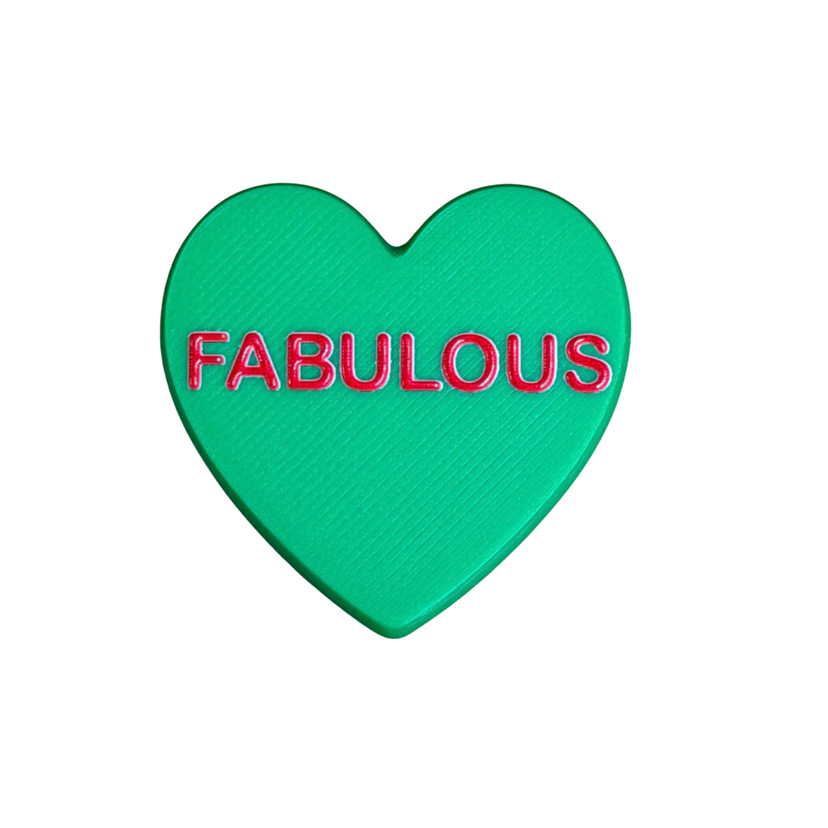 DWAYNSKI.3D - "FABULOUS" - CONVERSATION HEART MAGNETS