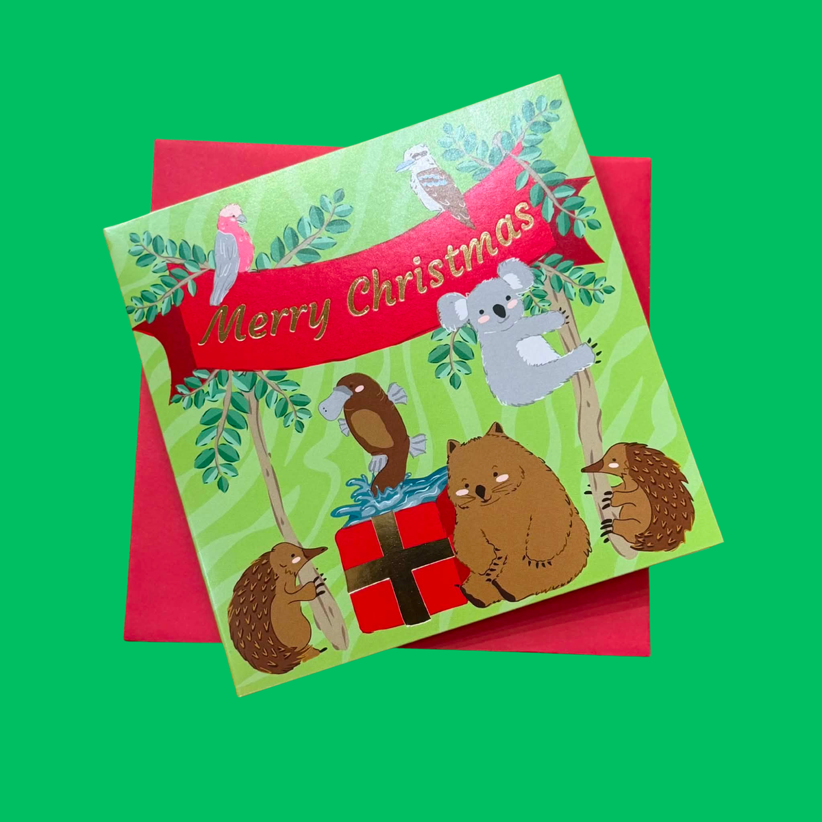CANDLEBARK CREATIONS - "Merry Mates"- Box of 10 Cards