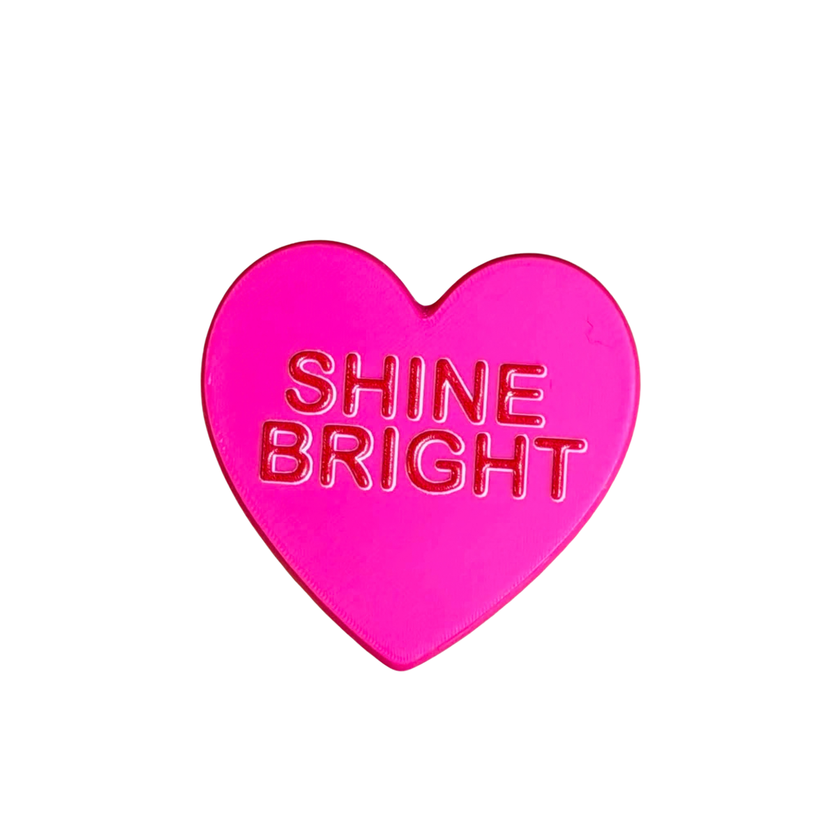 DWAYNSKI.3D - "SHINE BRIGHT" - CONVERSATION HEART MAGNETS