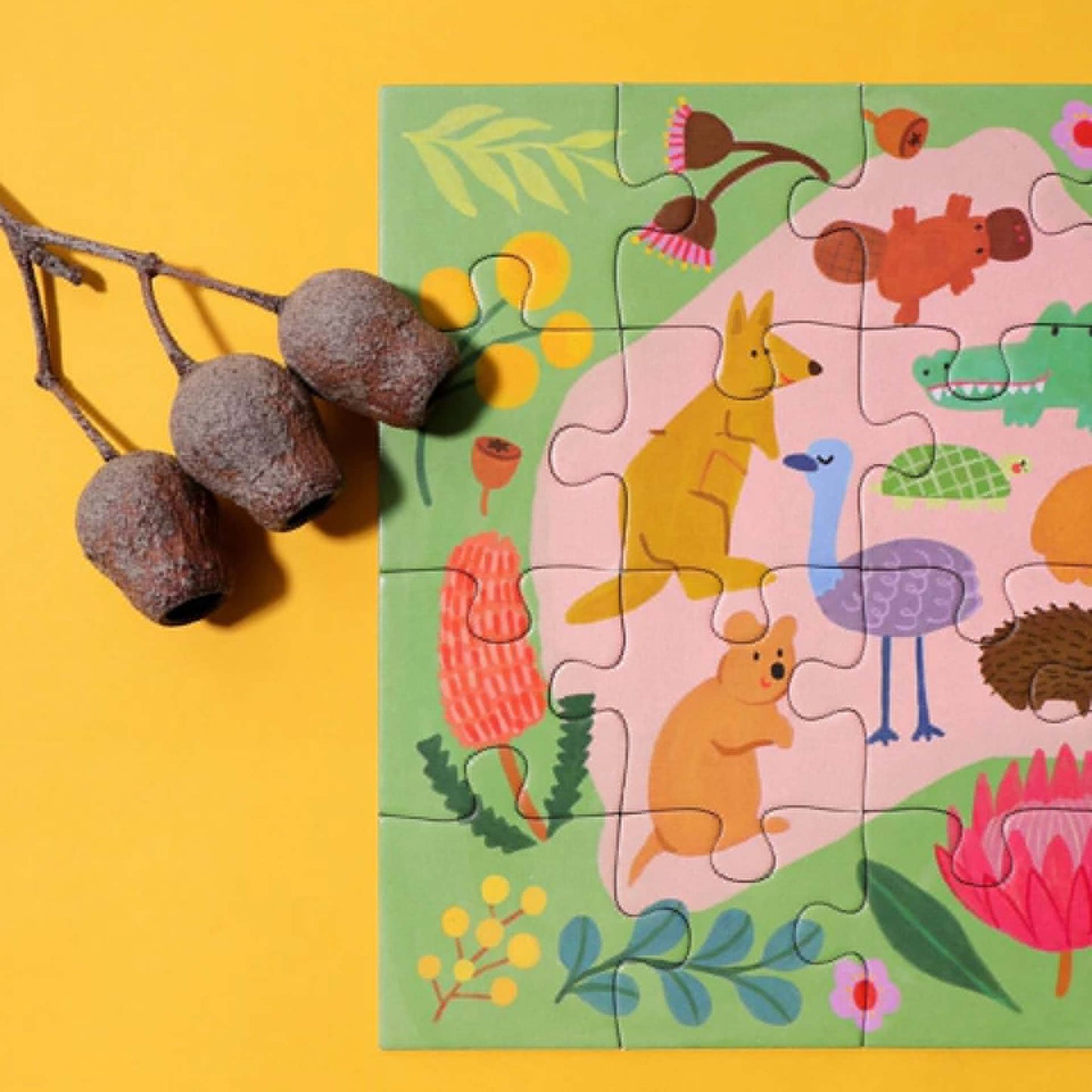 JOURNEY OF SOMETHING - 24 PIECE KIDS PUZZLE - Animal Carnival (Copy)
