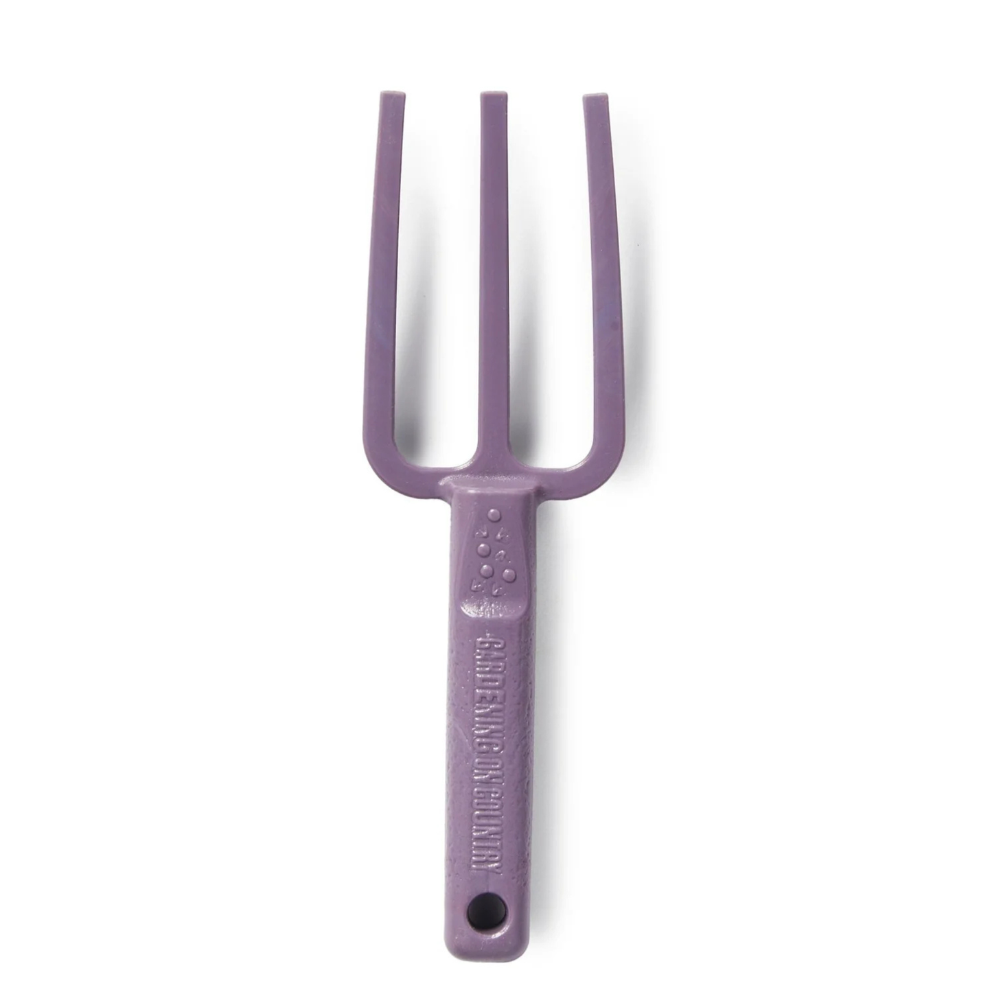 GARDENING ON COUNTRY - Chicky Kids Garden Fork Ulysses Blue — Recycled Plastic, Australian Made
