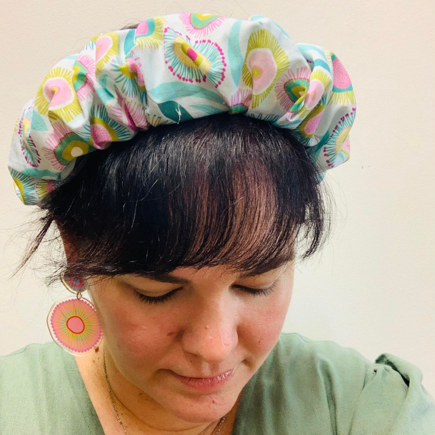 THIS BIRD HAS FLOWN -  JUMBO SCRUNCHIE HEADBANDS- "Girl Gang"