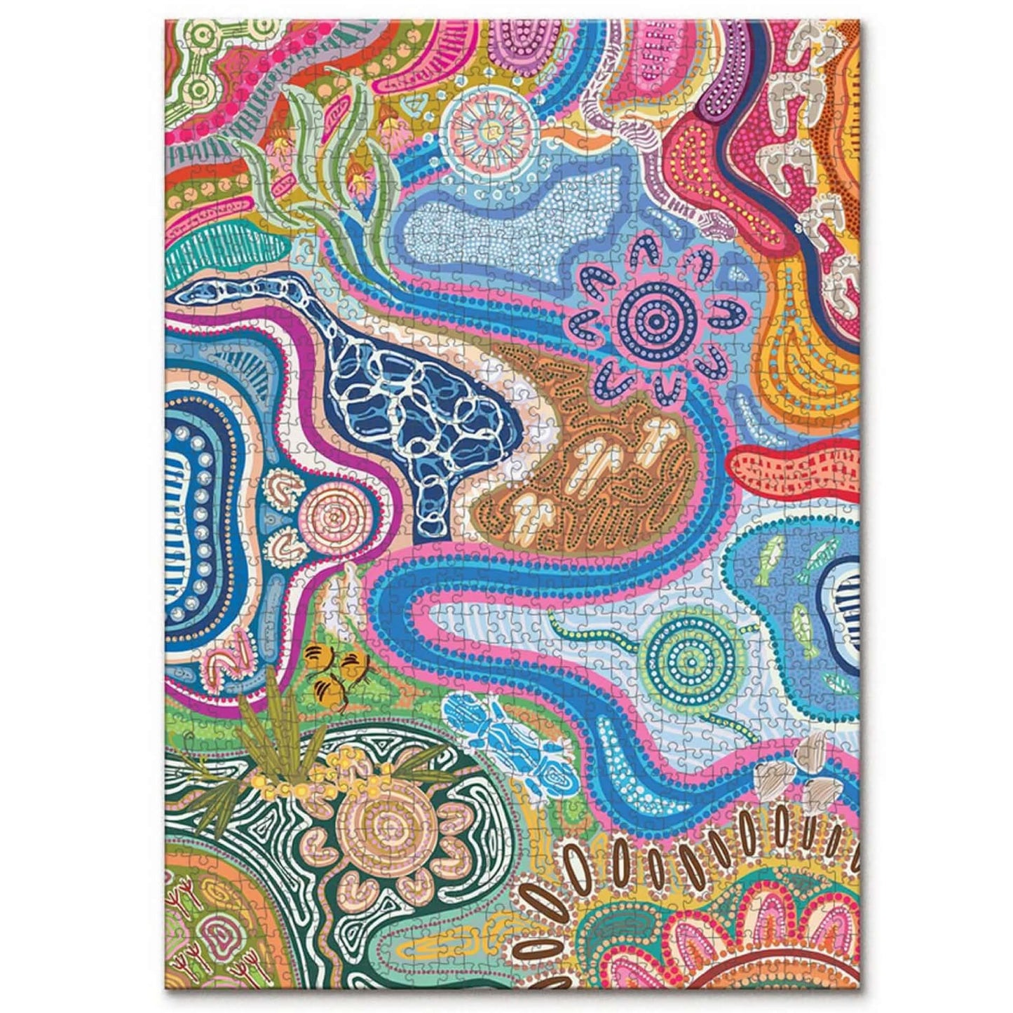 JOURNEY OF SOMETHING - 1000 PIECE PUZZLE - COLOURFUL LIFE - Ashleigh Anne Bruza