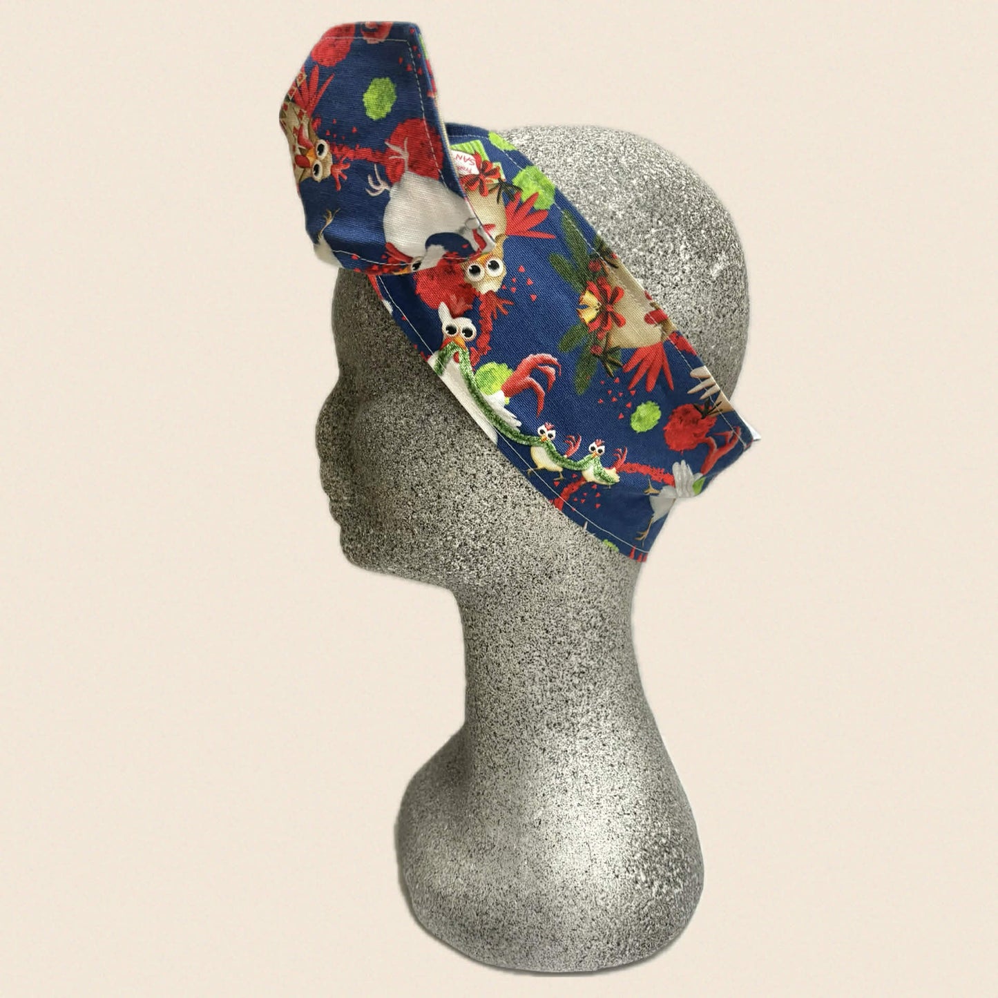 OH SEW ROSY: CHRISTMAS WIRE HEADBAND - Christmas Chickens