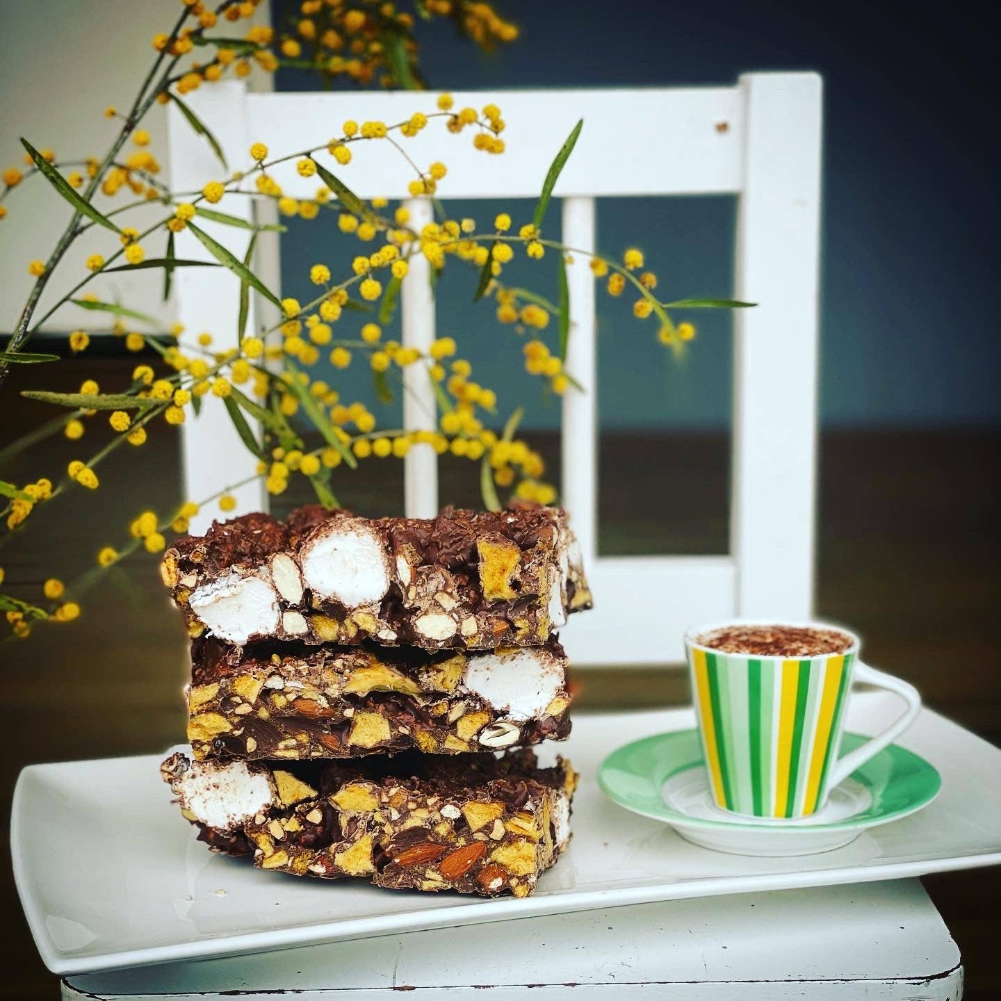 PEBBLY PATH- Honeycomb Highway Rocky Road- 200g