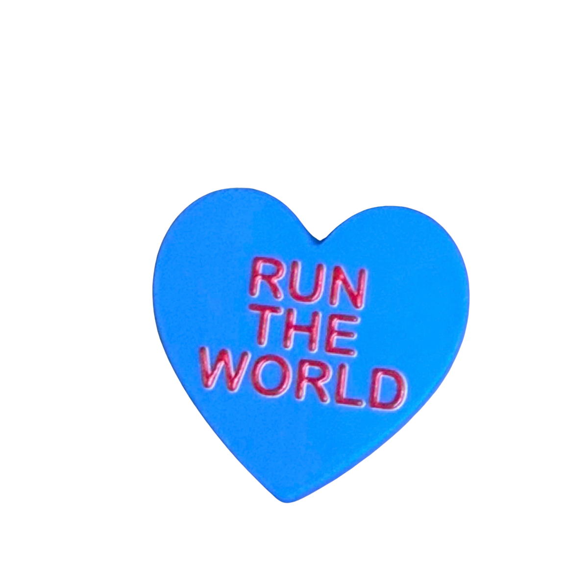 DWAYNSKI.3D - "RUN THE WORLD" - CONVERSATION HEART MAGNETS