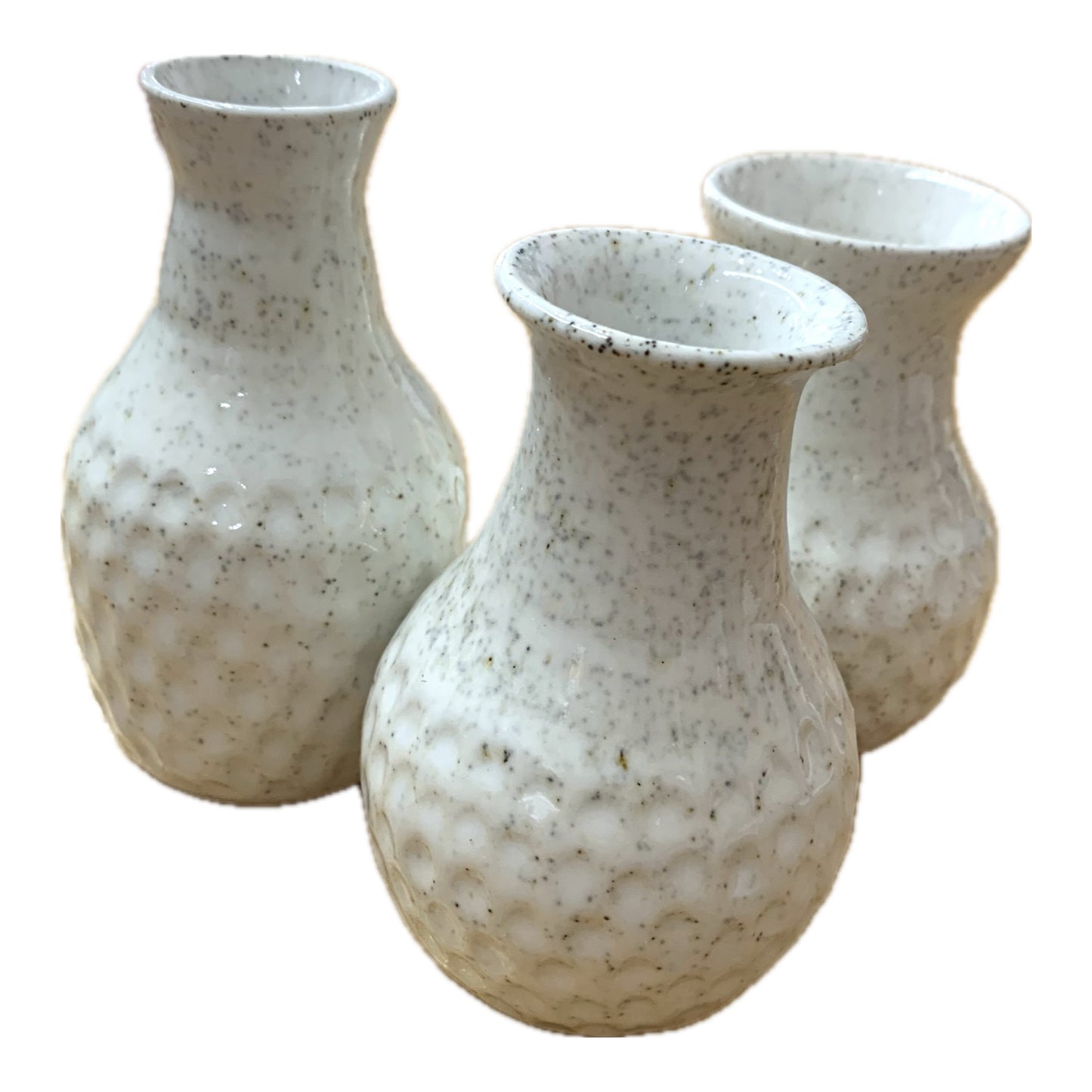 EARTH BY HAND- Small Dimple Vases- #1 Tallest