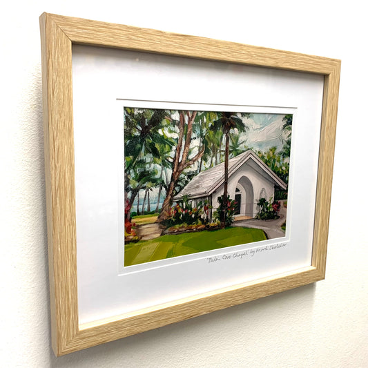 Mark Skelcher Artist - "Palm Cove Chapel"- Framed Artist Print