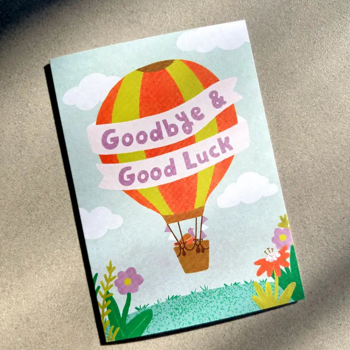 LAUREN SISSONS STUDIO- "Goodbye & Good Luck" Farewell Card