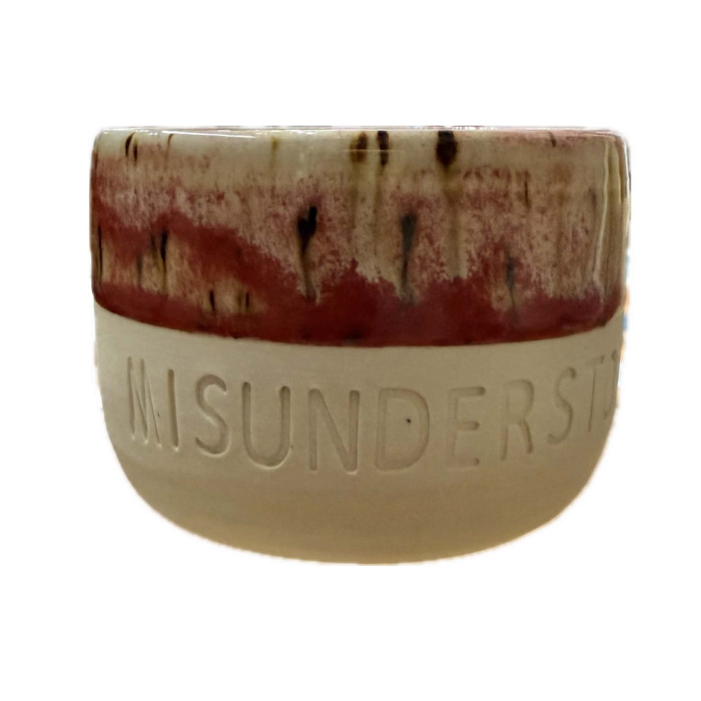 POTTERESS BY ALICIA - MISUNDERSTOOD - Hand Stamped Mug