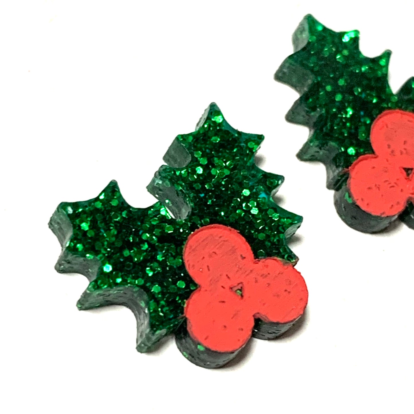 MAKIN' WHOOPEE - “HOLLY” CHRISTMAS STUDS