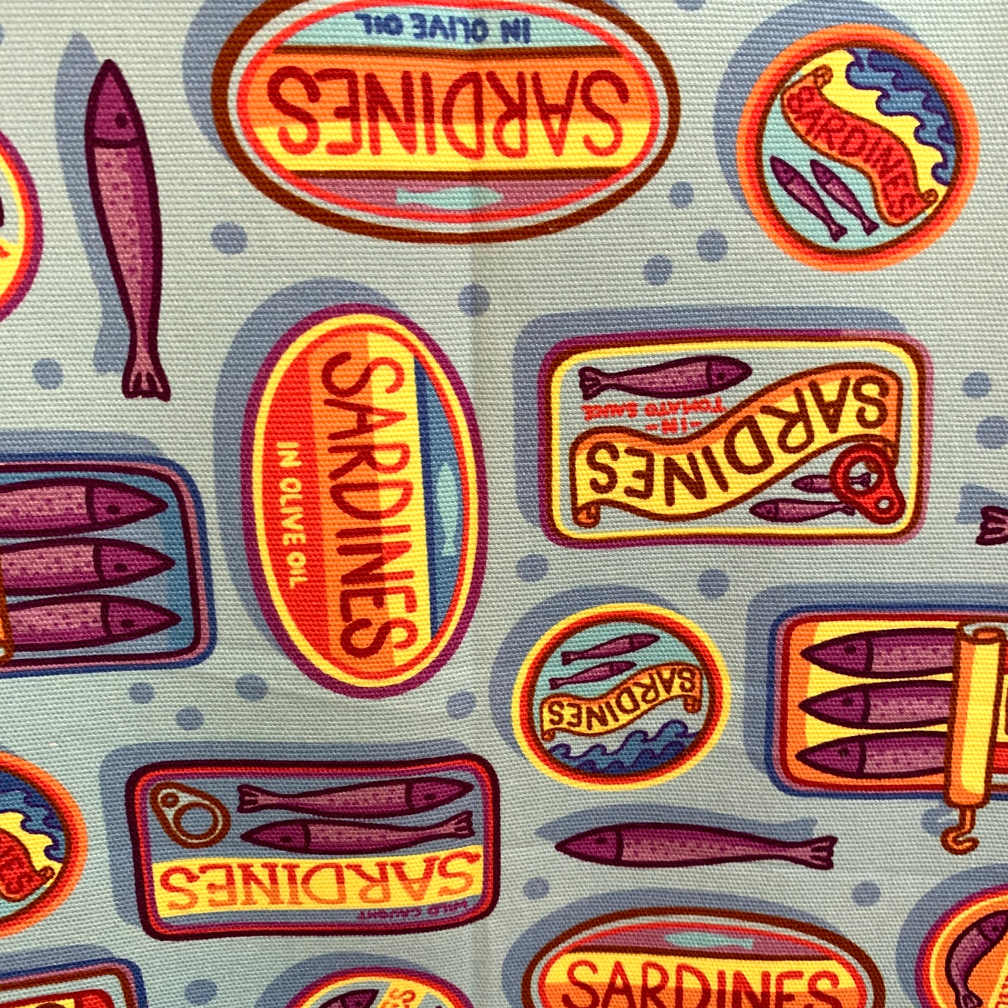 MUMMA WHOOPEE - "Sardines- With Red" APRON