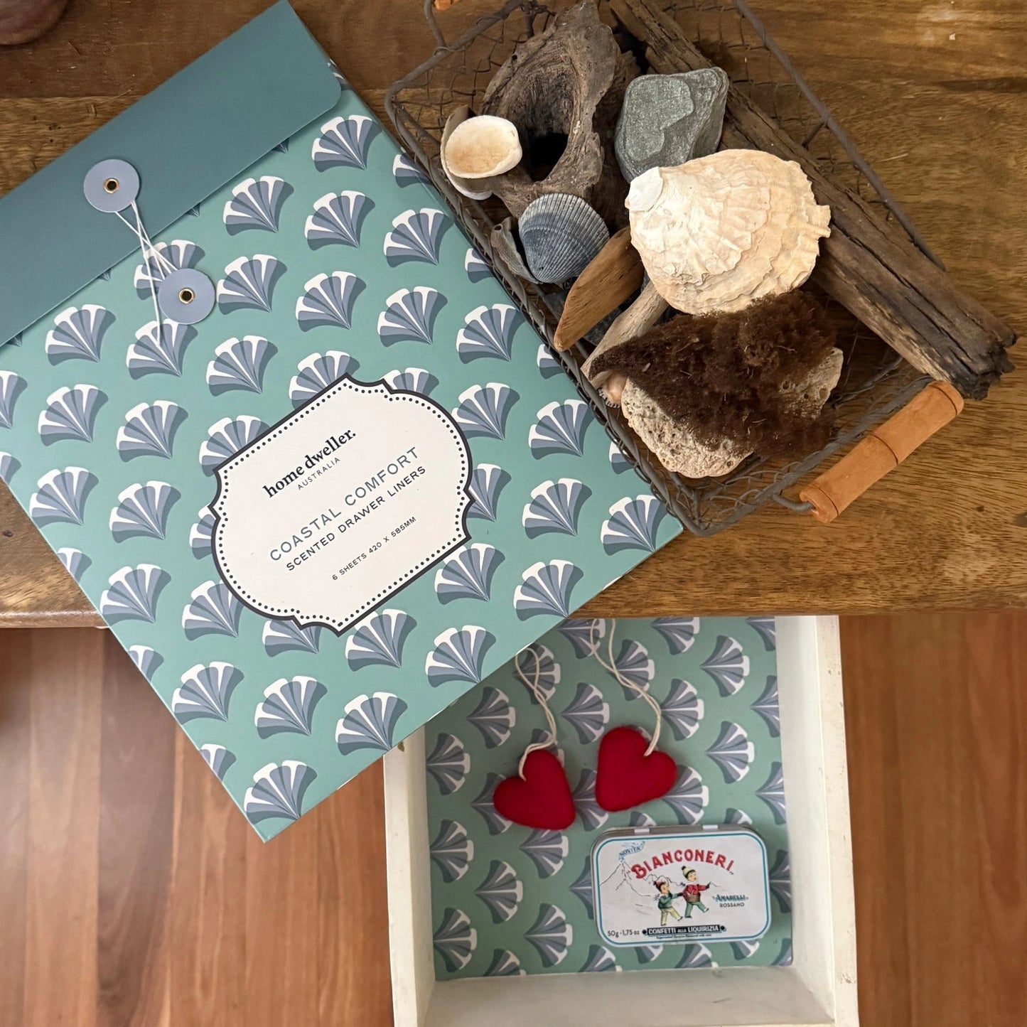HOME DWELLER - Scented Drawer Liners - Coastal Comfort