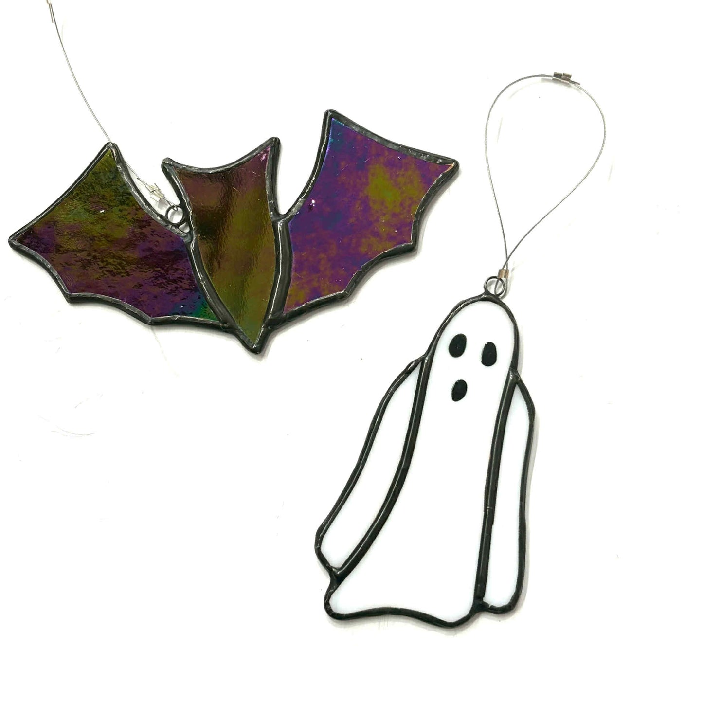 SWAN GLASS - Stained Glass Ghosts