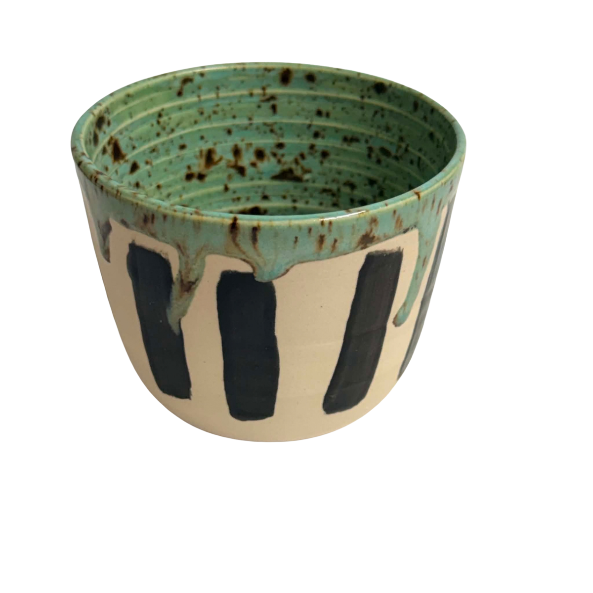 POTTERESS BY ALICIA - Mug - Spots or Stripes - Stripes