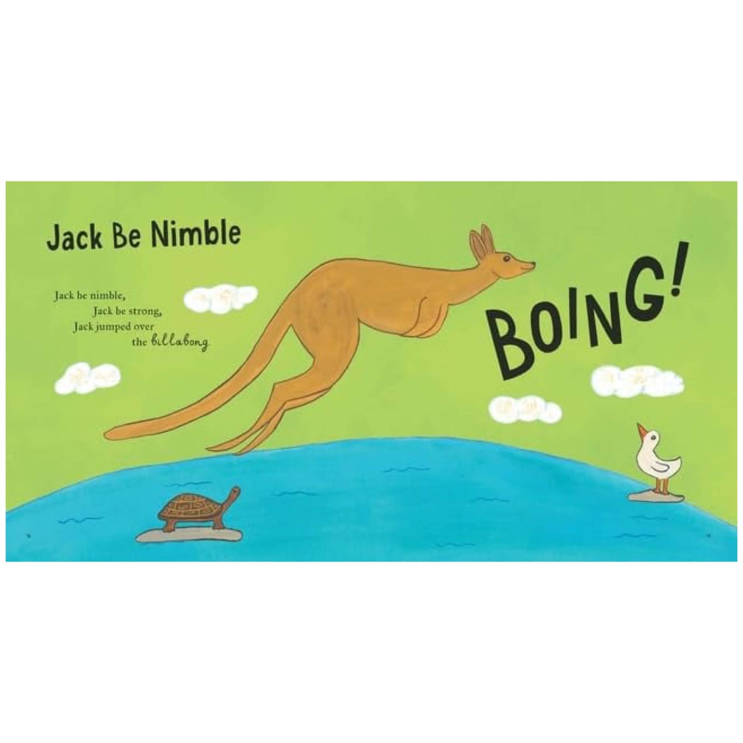 BOOKS & CO - THE BIG BOOK OF AUSTRALIAN NURSERY RHYMES - Hardback