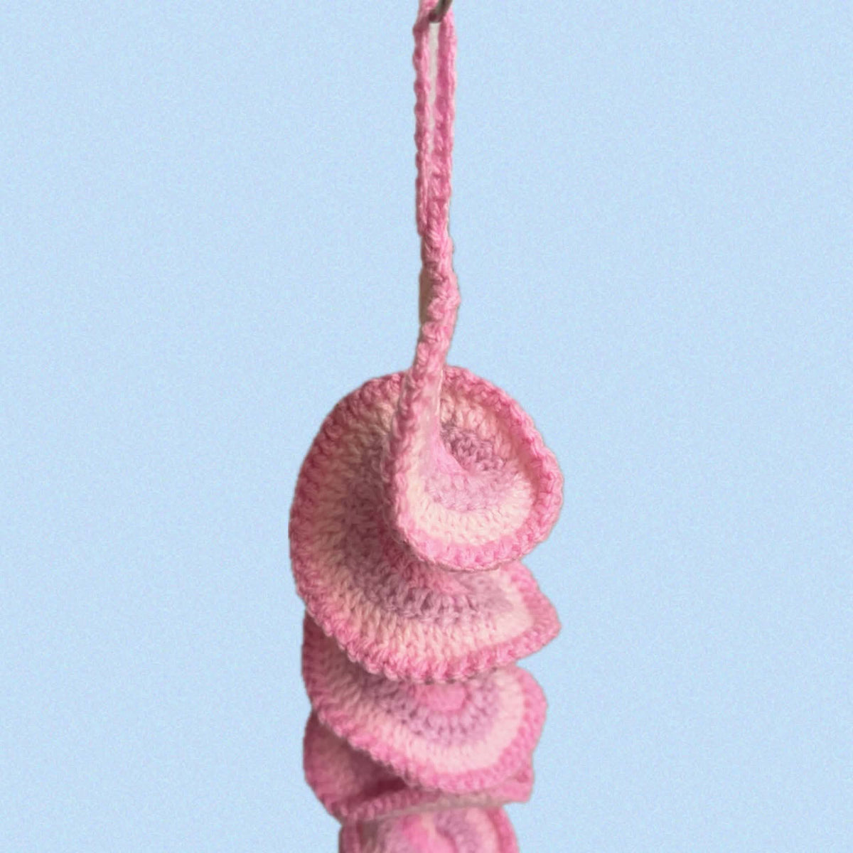 BEAKNITS- CROCHETED WHIRLY TWIRLER - Pinks