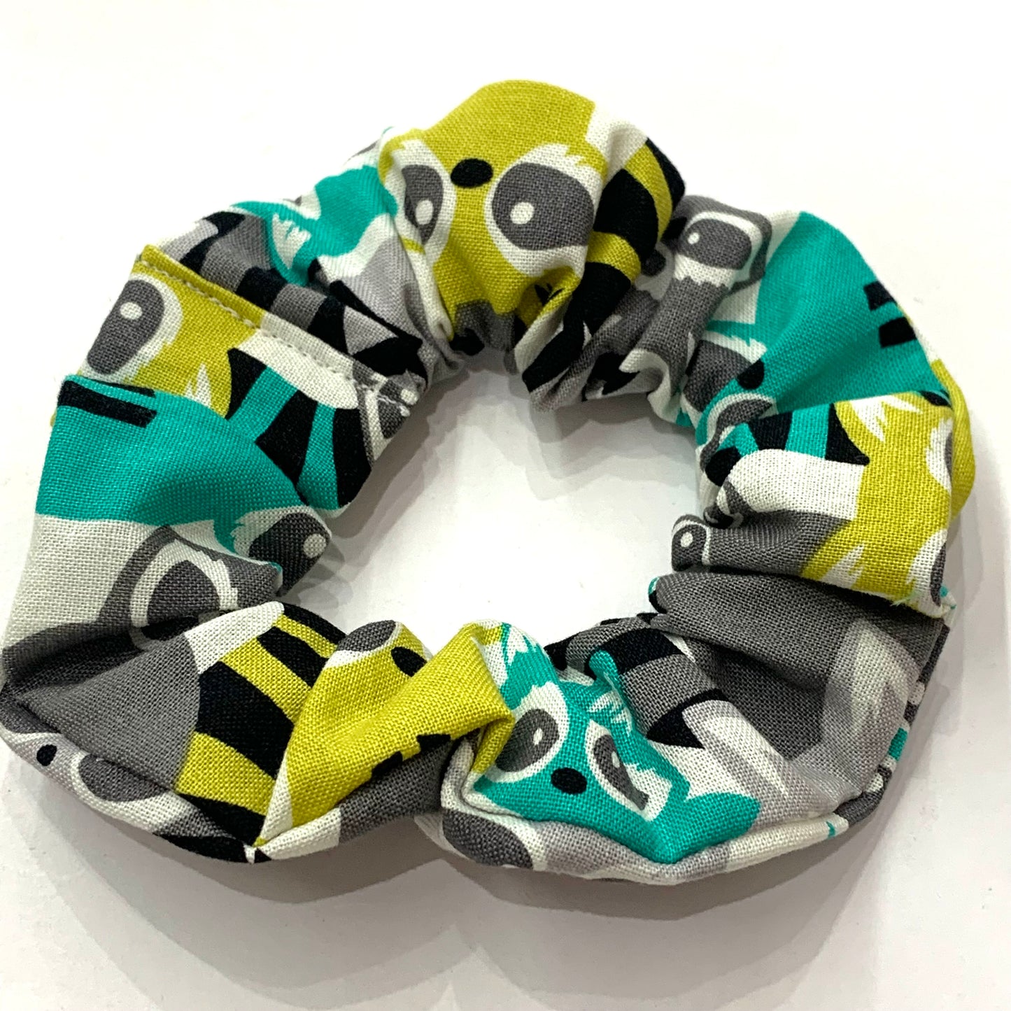MUMMA WHOOPEE - "Racoons" REGULAR SCRUNCHIES