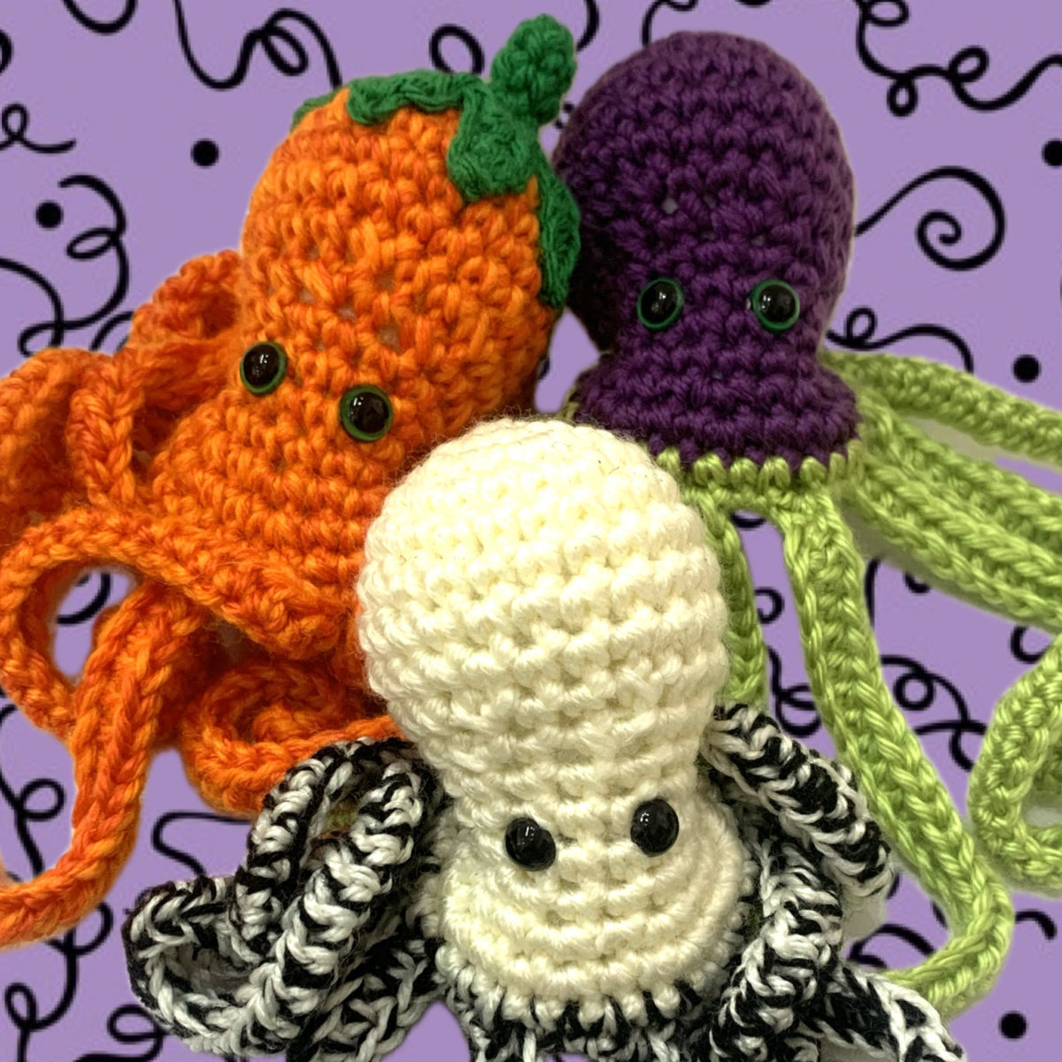 BEAKNITS- CROCHETED "FRANKENPUS"