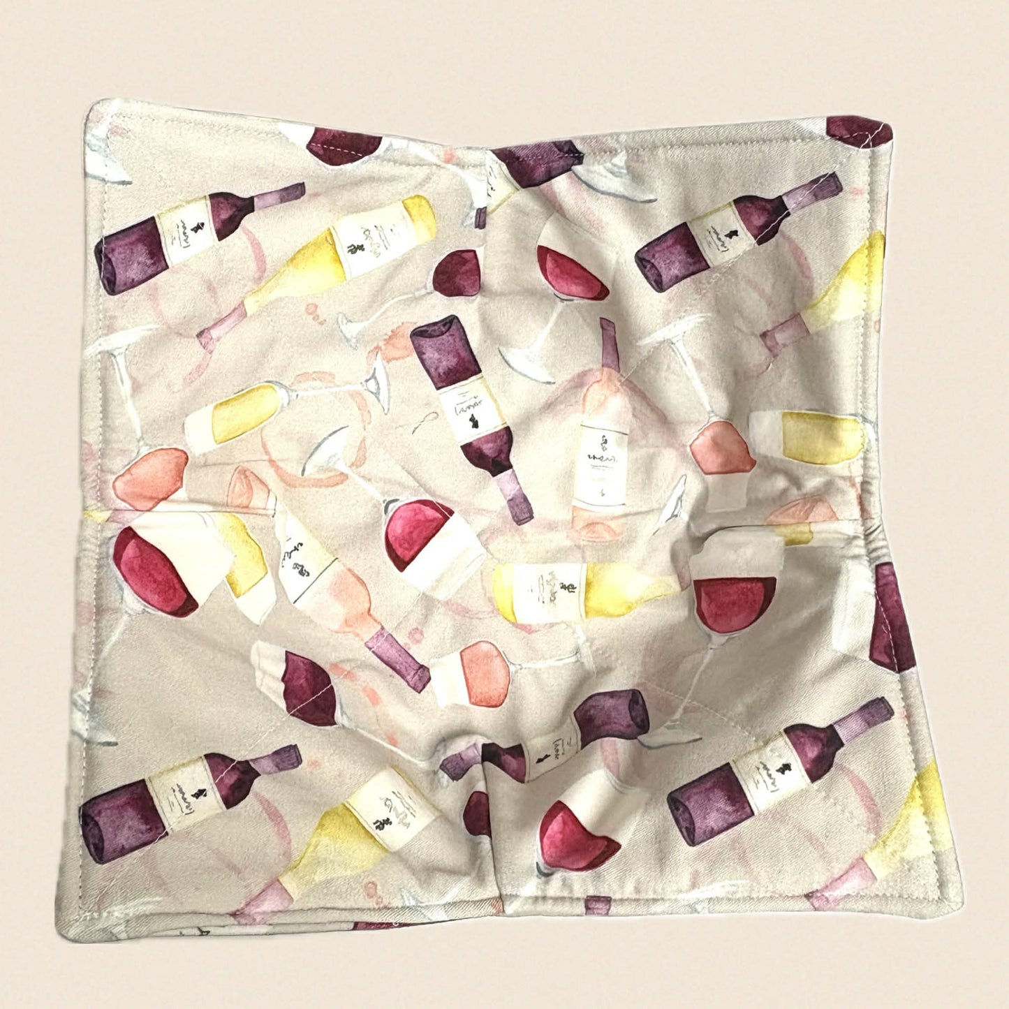 OH SEW ROSY: Bowl Cosies- Wine and Dine
