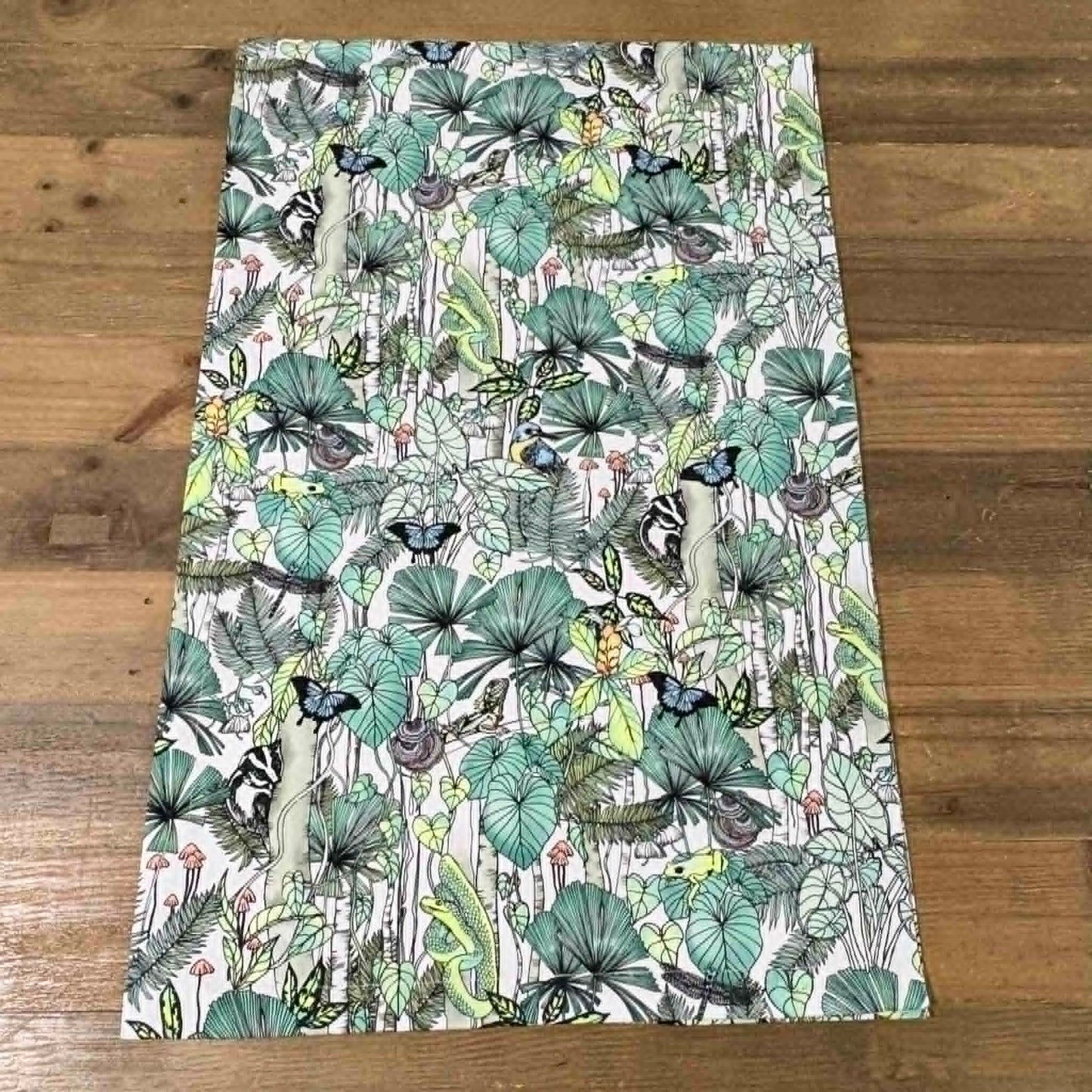 THE SCENIC ROUTE - "DAINTREE"- Cotton Art Table Runner