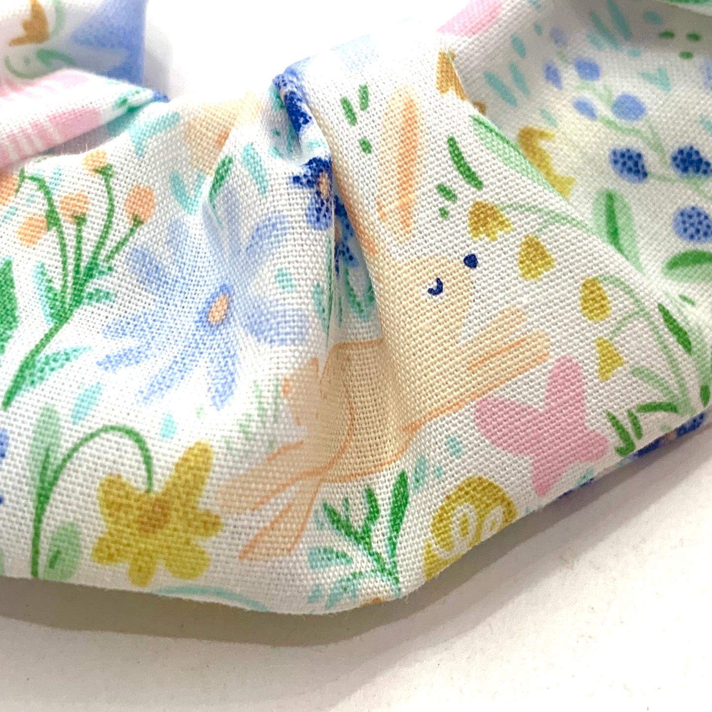 MUMMA WHOOPEE - "Bunny Meadow" SCRUNCHIES