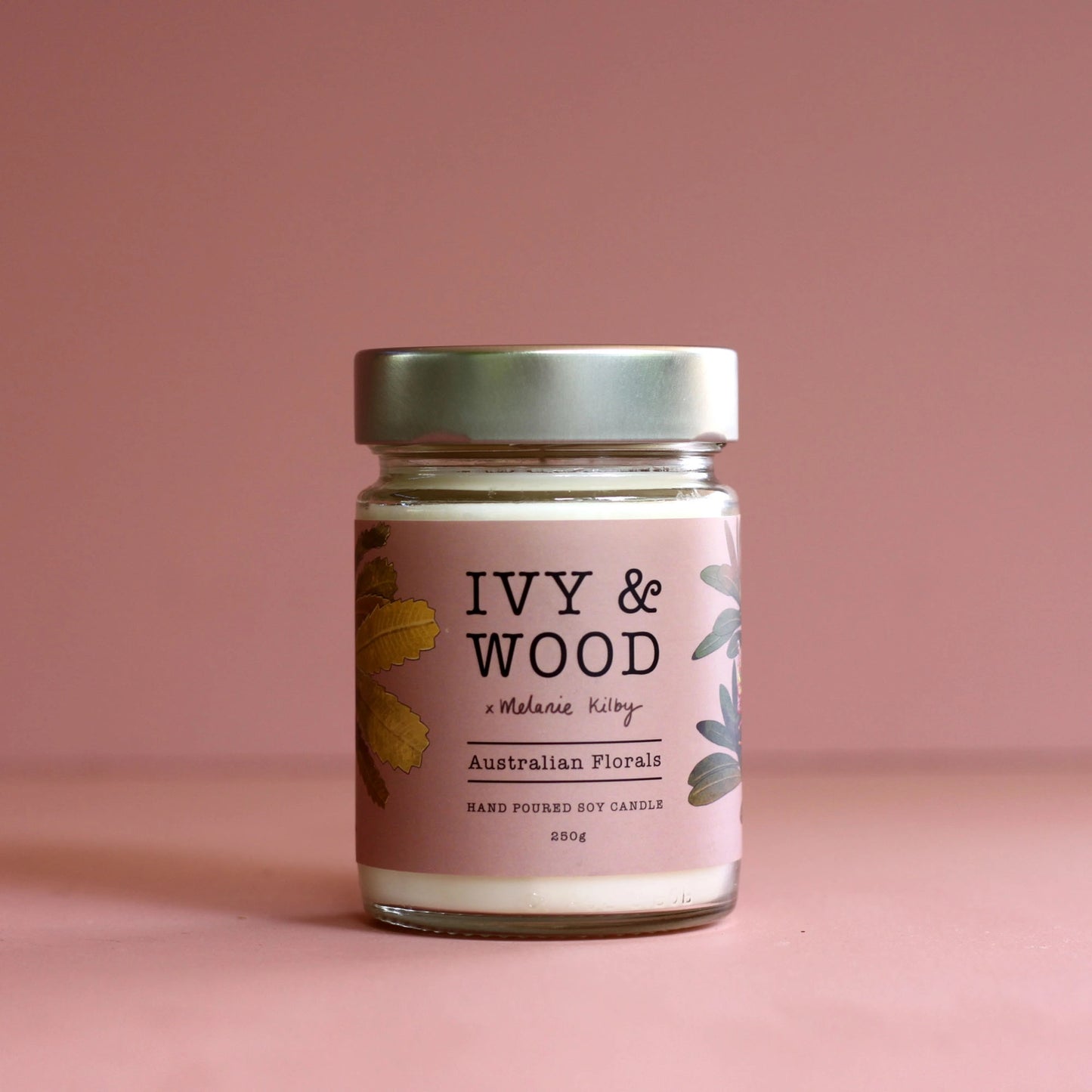 IVY & WOOD - Australian Florals Scented Candle - 'Australiana' Collection