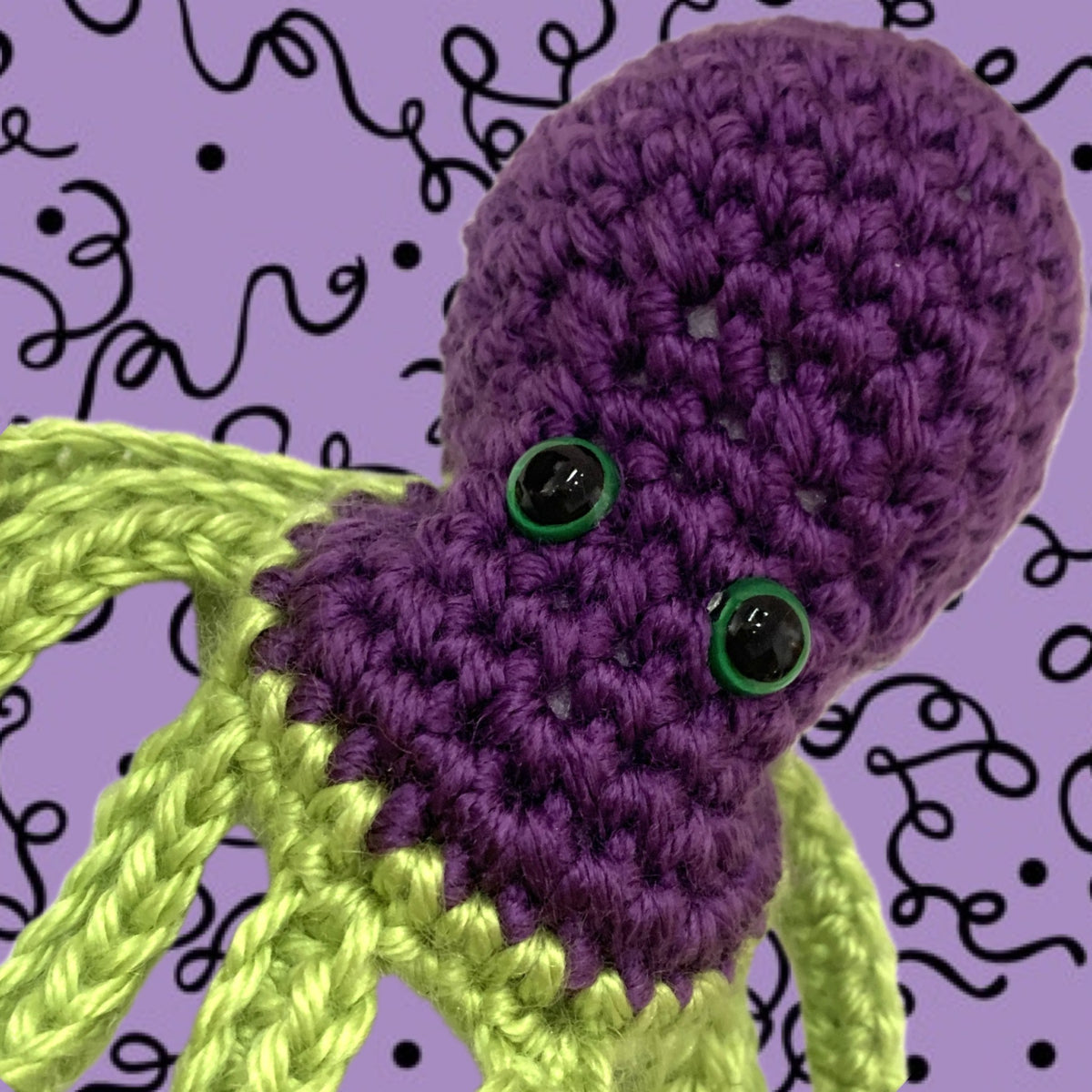 BEAKNITS- CROCHETED "FRANKENPUS"